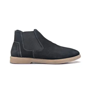 Black Nubic Casual Boots