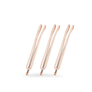 Lady Jayne - Rose Gold Double Bar Slides
