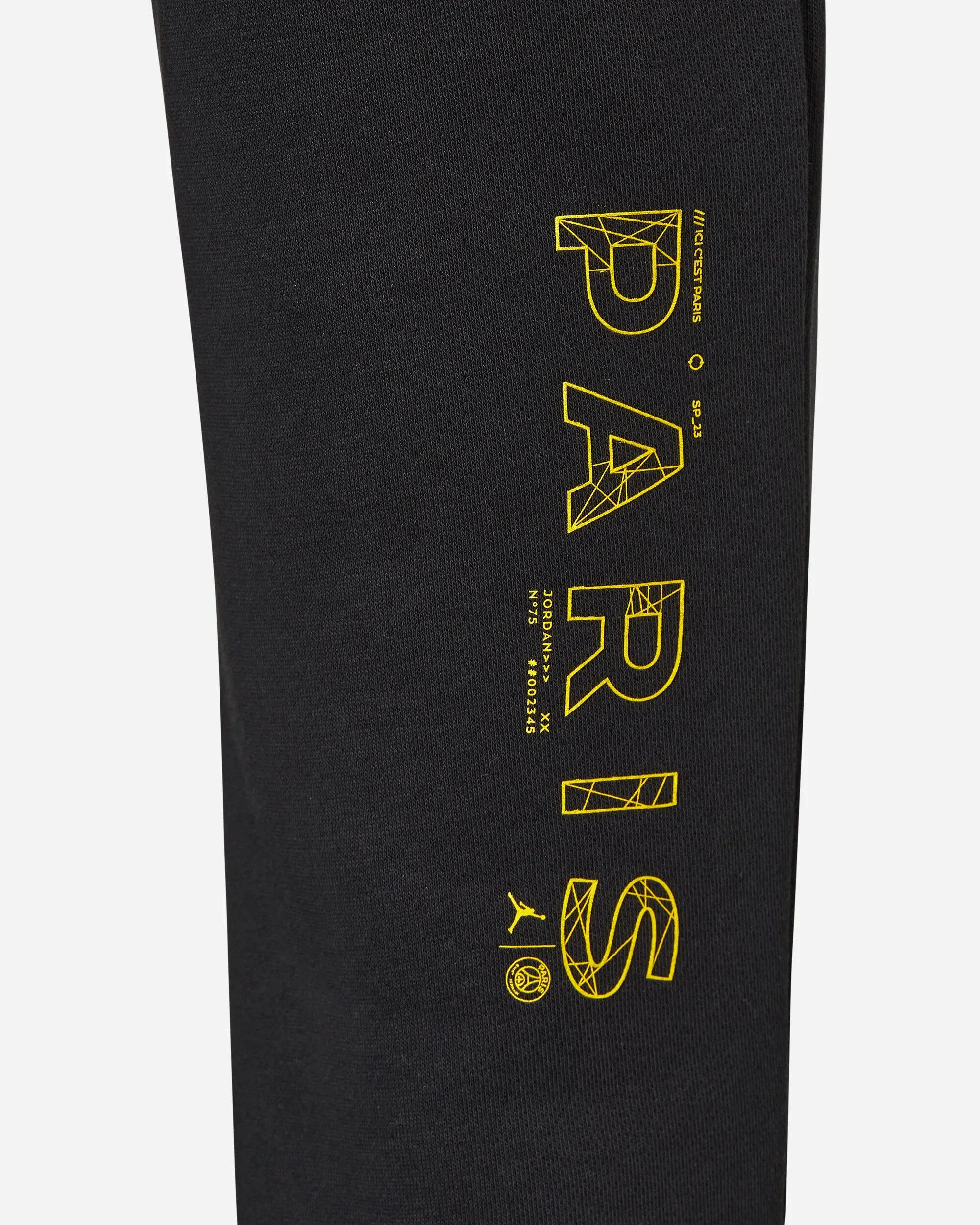 Paris Saint-Germain Fleece Pants Black