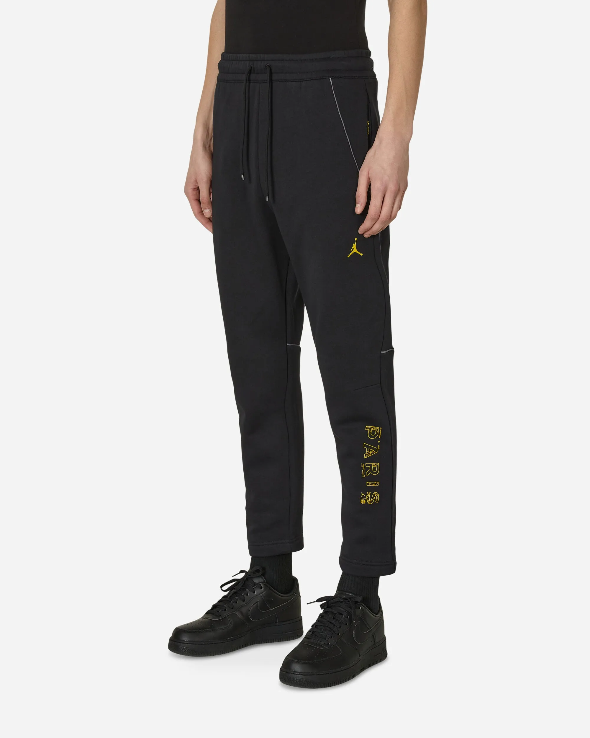 Paris Saint-Germain Fleece Pants Black