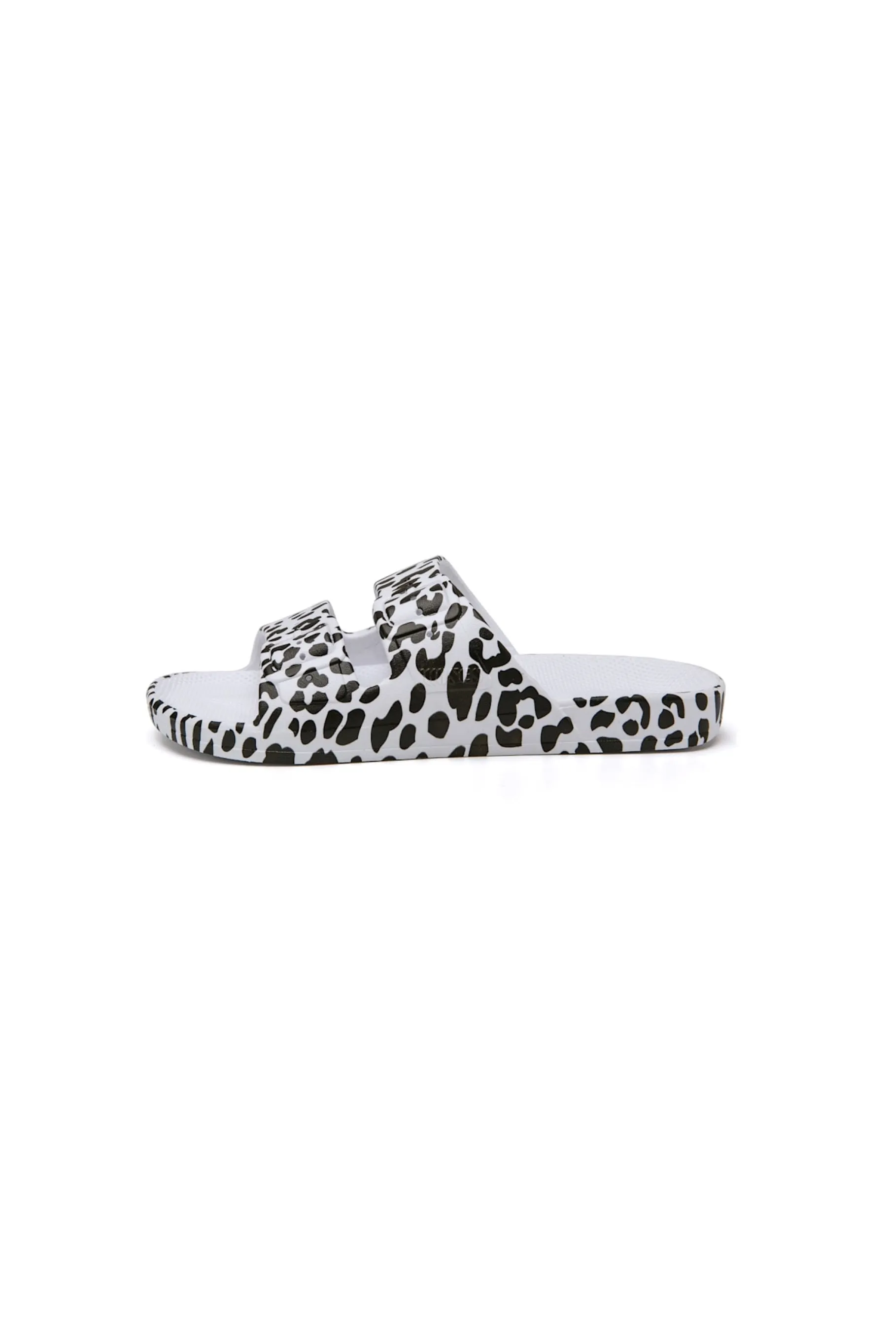 White Leopard Sandal